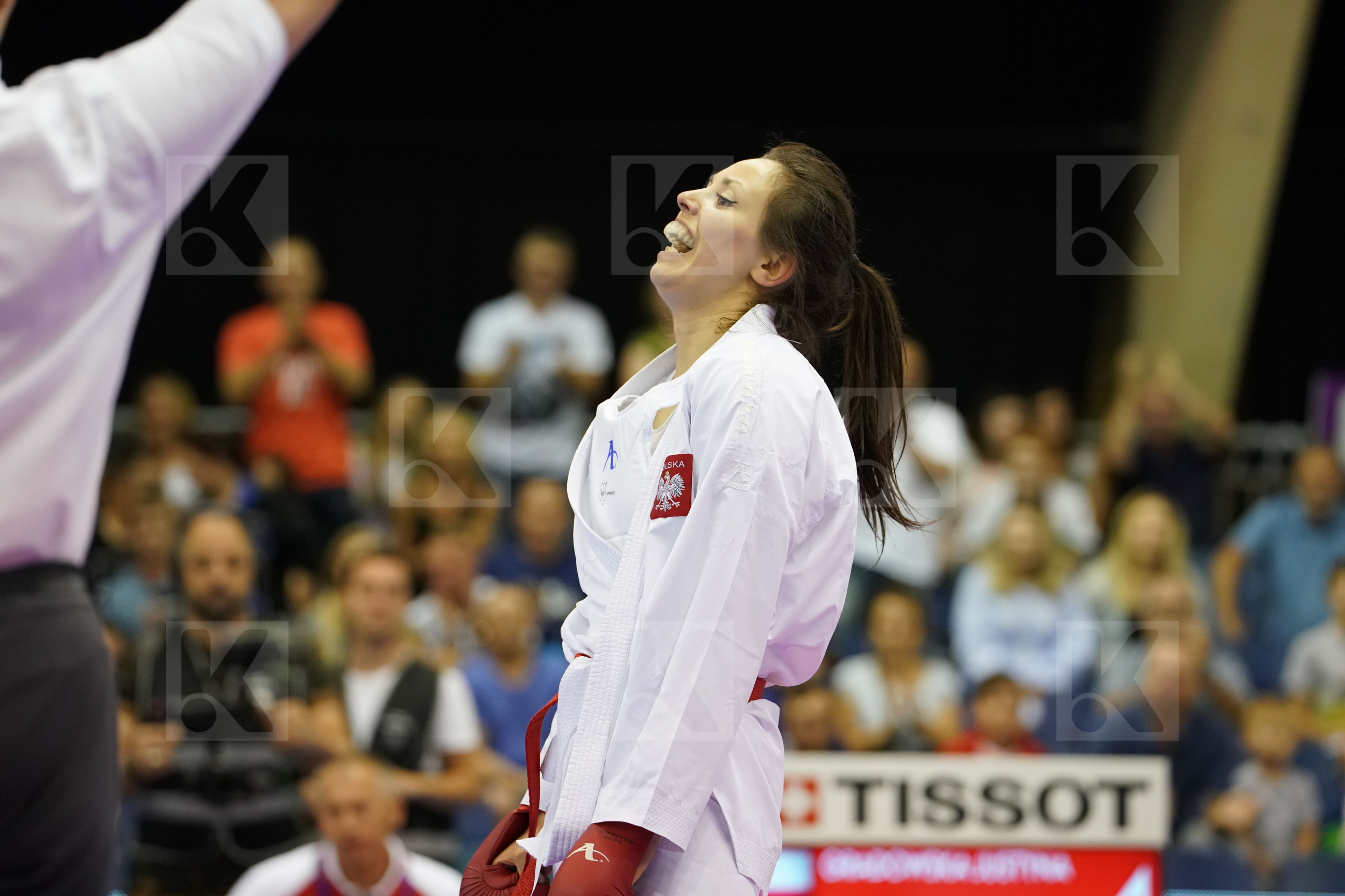 Female Kumite -61kg Gradowska Justyna Poland Slovakia Suchankova Ingrida